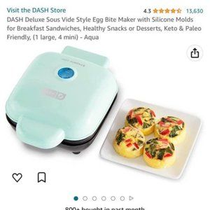 Deluxe Sous Vide Style Egg Bite Maker - BRAND NEW NEVER BEEN OPENED